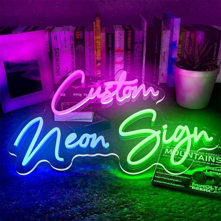 Custom Neon Display Sign – Personalized Light for Retail, Stream Setup, Lounge gallery