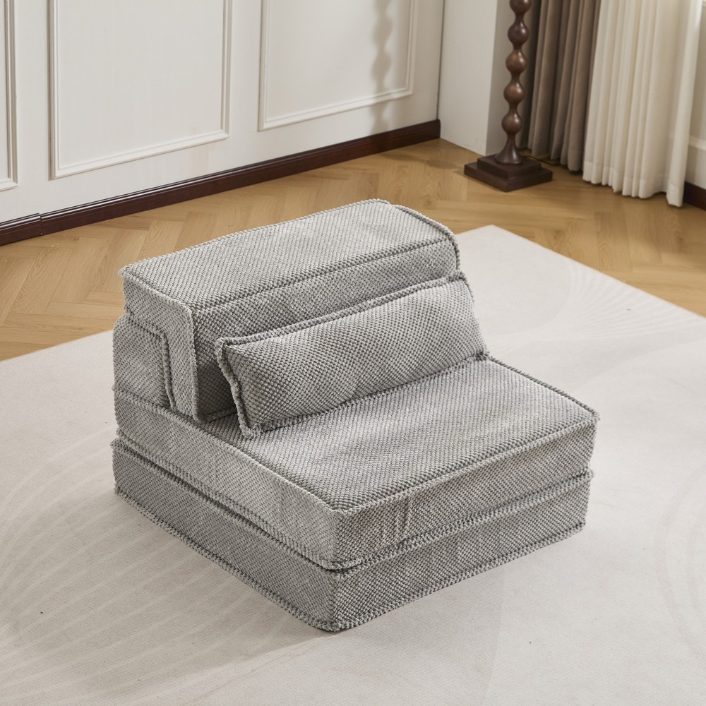 Compression Mahjong Sofa,Convertible Floor Sofa Bed ,DIY Boneless Modular Sectio