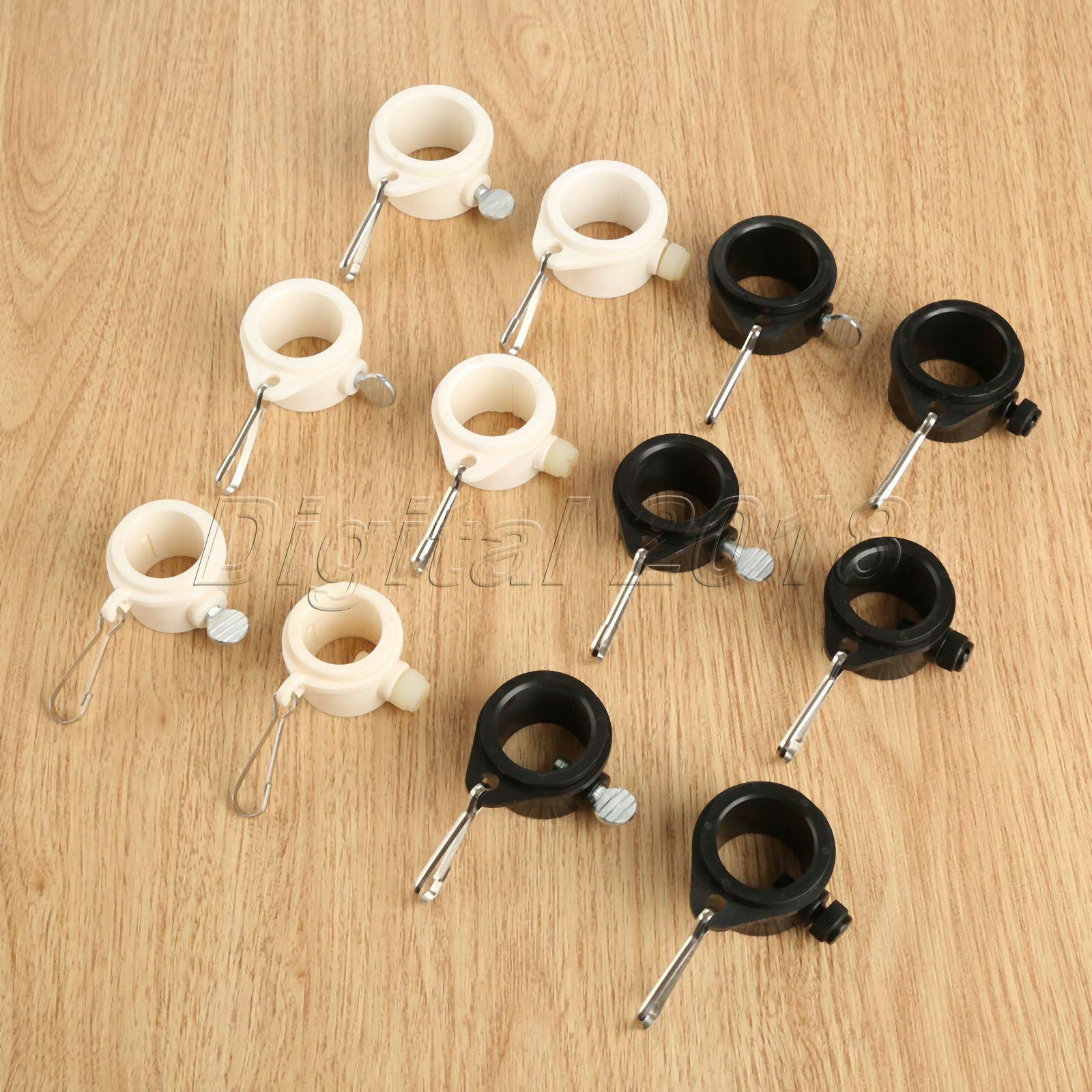 2pcs Flagpole Rotating Flag Pole Mounting Rings Grommet Clip Attachments Rubber gallery