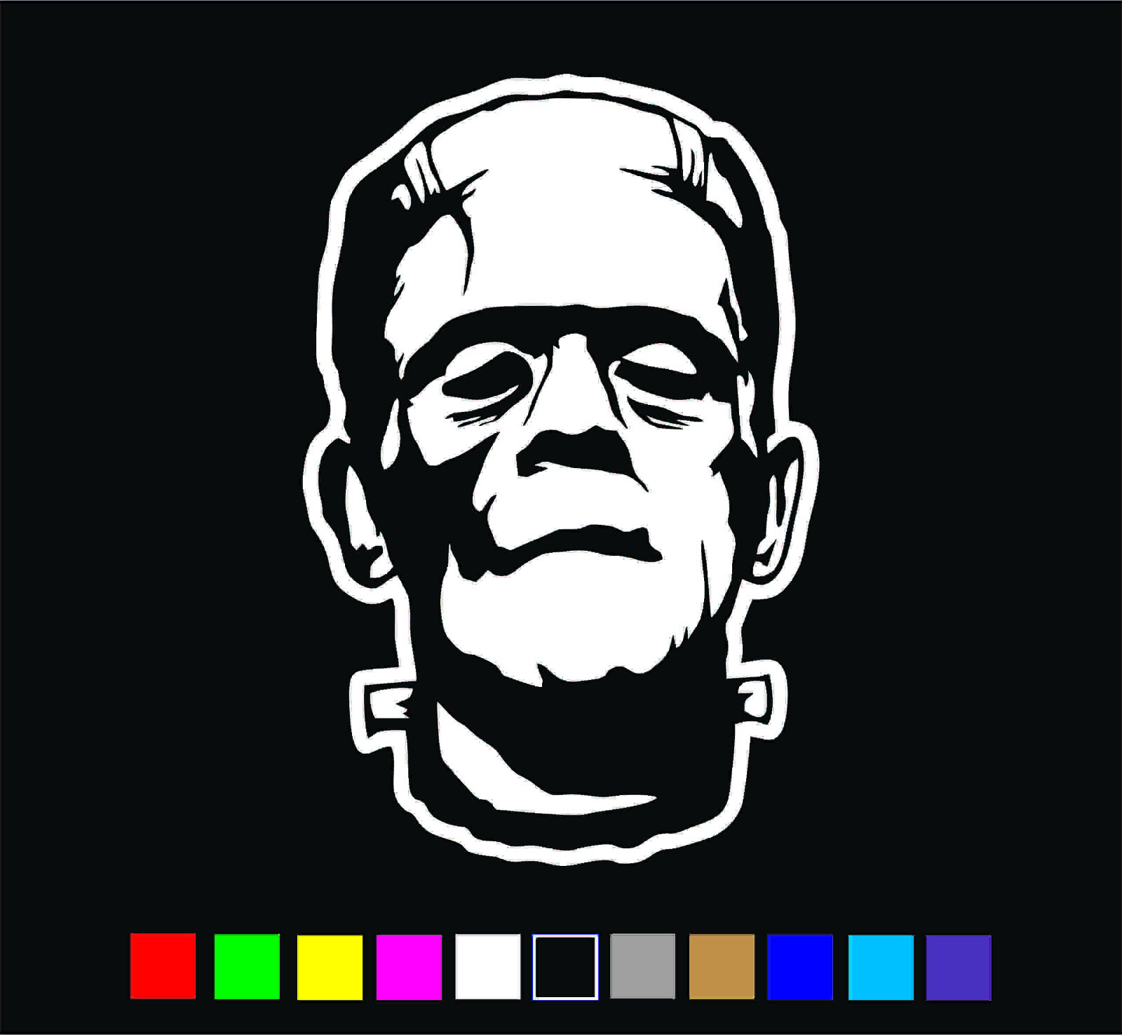 Frankenstein Vinyl Decal Die Cut Sticker Horror gallery