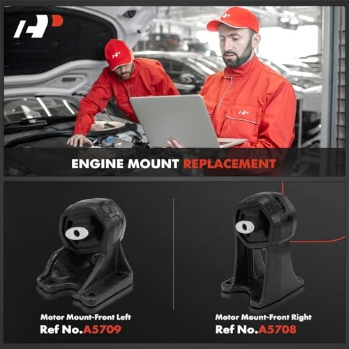 2PCS Front Left and Right Engine Motor Mount Kit Compatible with Dodge Dakota gallery