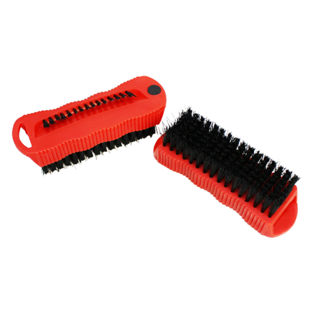 2 Pc Combo Fingernail Brushes Scrubbing Scrub Brusher Finger nail Brush 5'' Long gallery