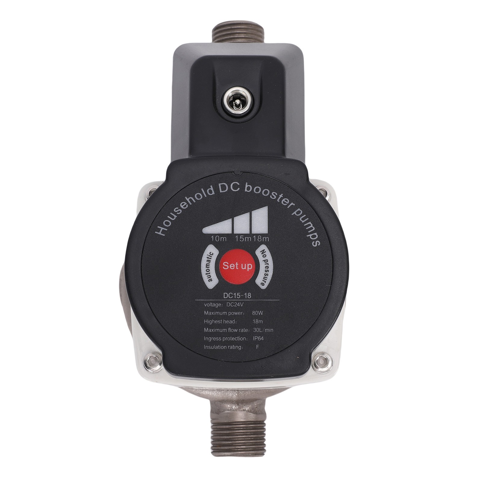 Smart Shower Water Pressure Pump 475.5GPH 80W 36.2PSI Energy Saving⭐ gallery