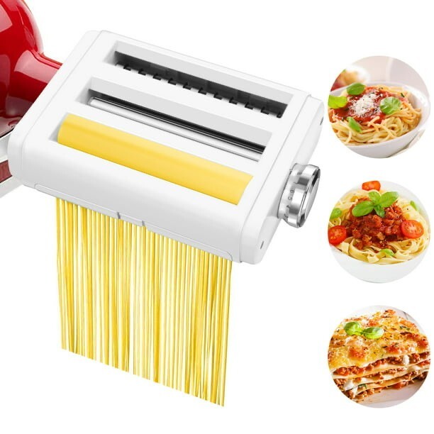 Pasta Maker Attachment for KitchenAid Stand Mixers 3 in 1 Set Includes Pasta ... gallery