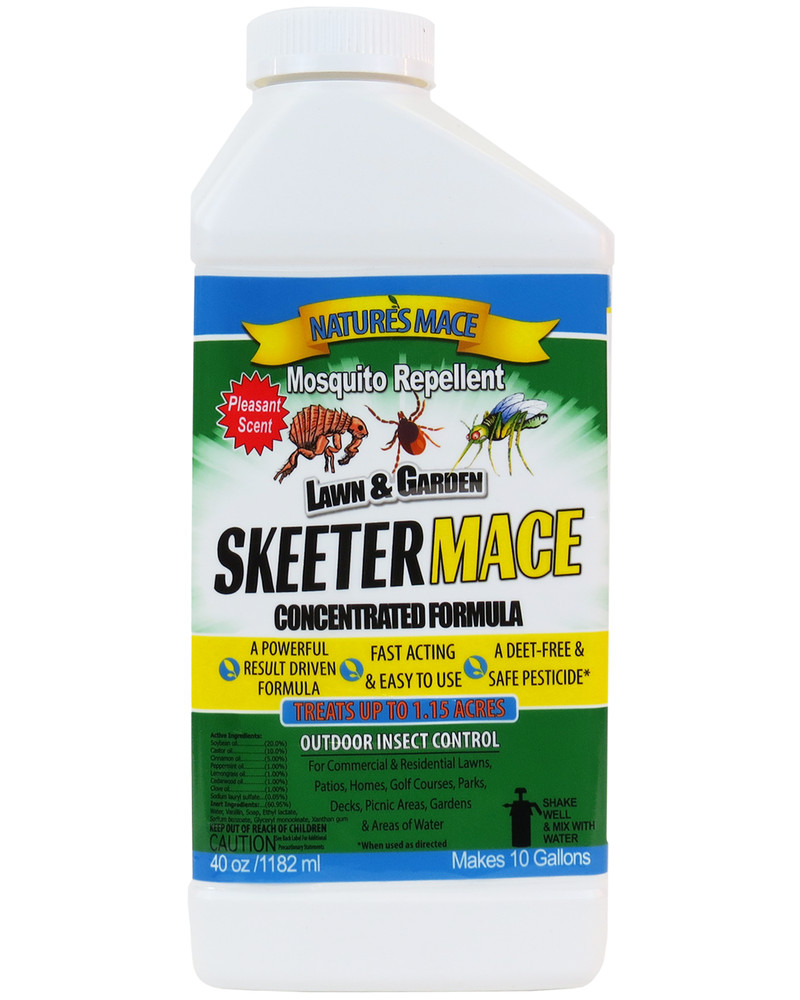 Skeeter MACE Plant-Based Outdoor Insect Spray for Lawn and Yard Bugs