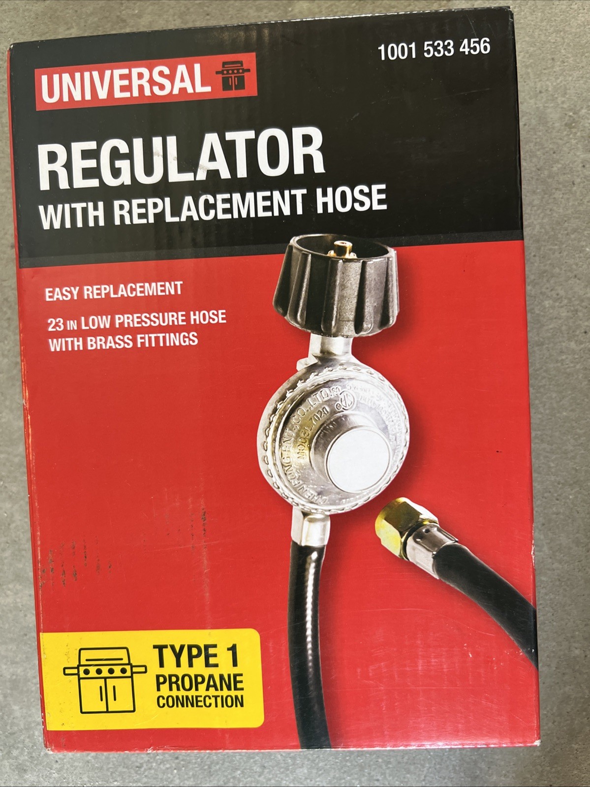 Universal Grill Replacement Hose And Regulator 23 in. Low Pressure 1001533456 gallery