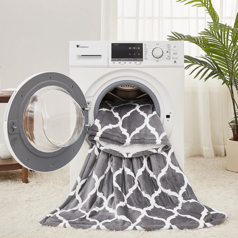 Cozy Heated Electric Blanket Throw - 50"x60" with 10 Heat Levels & Auto Shut Off gallery