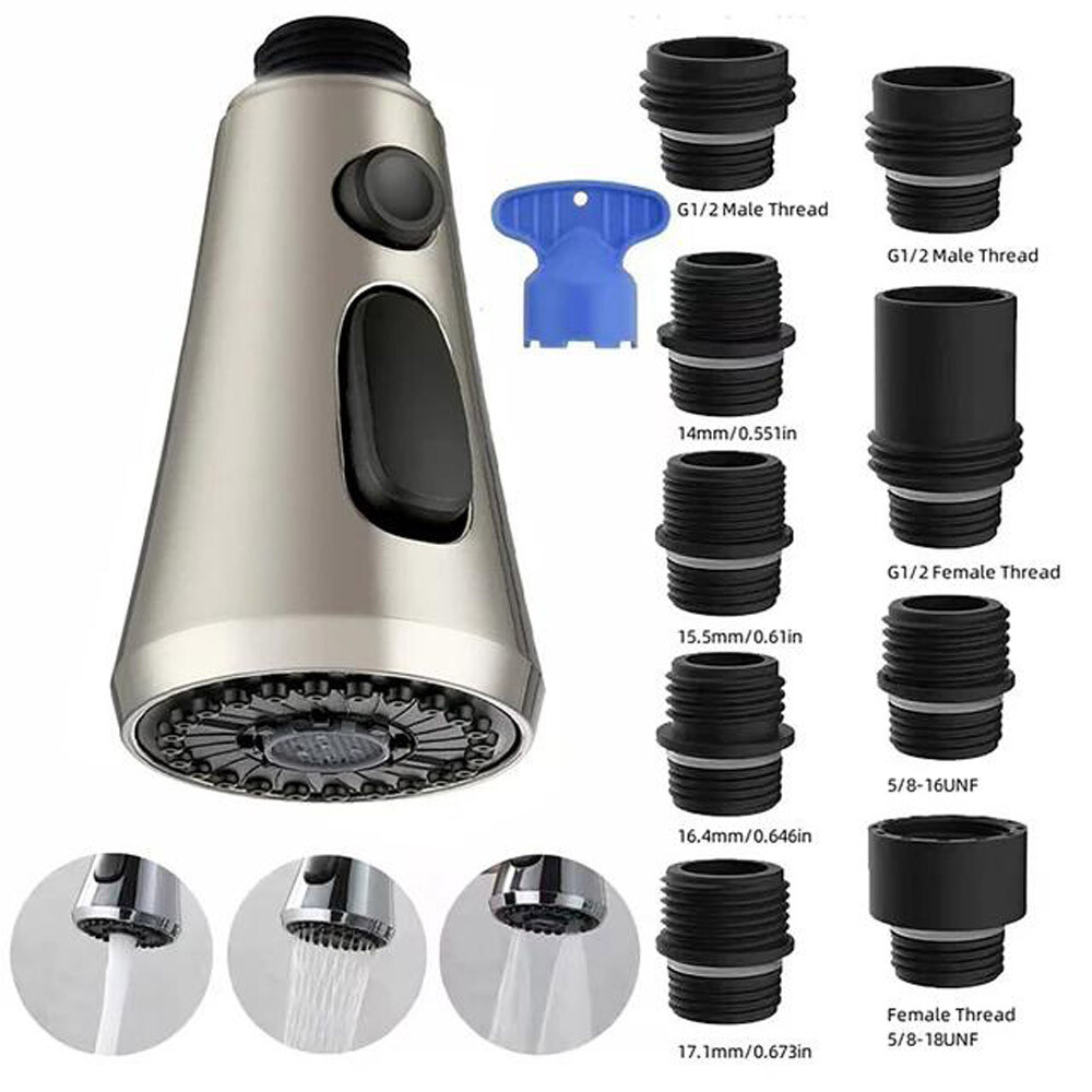 Spray Head Pull Down Kitchen Faucet Replacement Part American Standard 2 Colors gallery