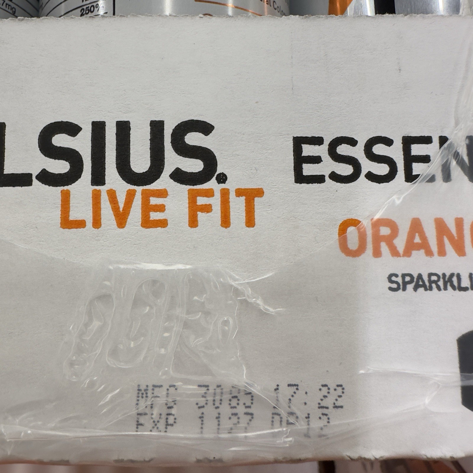CELSIUS ESSENTIALS Sparkling Orangesicle Energy Drink 16 Fl Oz (Pack of 12) gallery