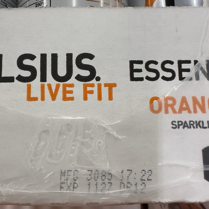 CELSIUS ESSENTIALS Sparkling Orangesicle Energy Drink 16 Fl Oz (Pack of 12) gallery