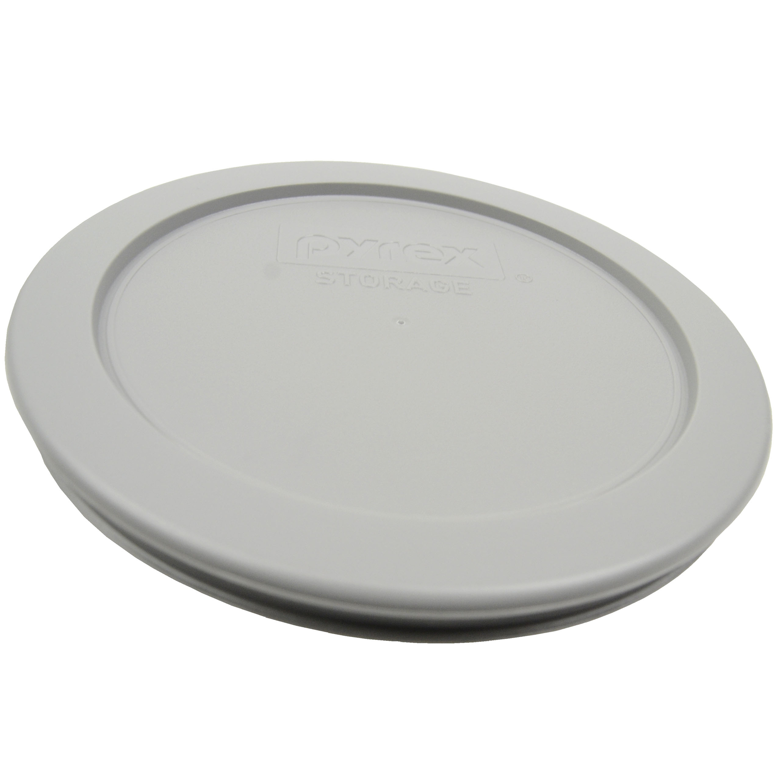 Pyrex 7200-PC Jet Grey Round Plastic Storage Replacement Lid Cover gallery