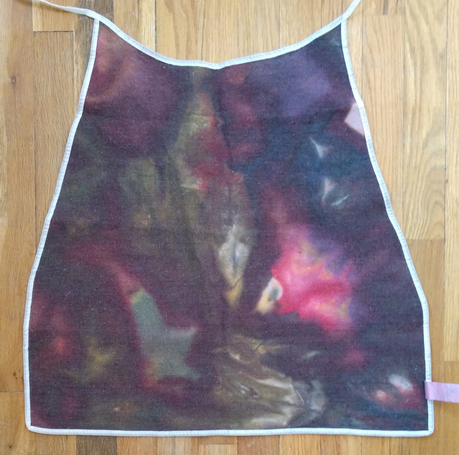 Half Apron Hand Tie-Dyed 23 X 23 in gallery