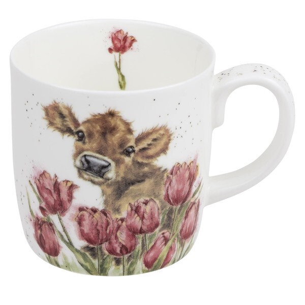Royal Worcester Wrendale Designs 14 oz Mug - Bessie The Cow gallery