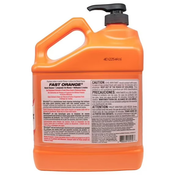 Fast Orange Pumice Hand Cleaner, 1 Gallon Orange Scented – 25219 gallery