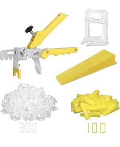 Tile Leveling System with Tile Plier-300-Piece Tile Spacers Clips and 100-Piece gallery