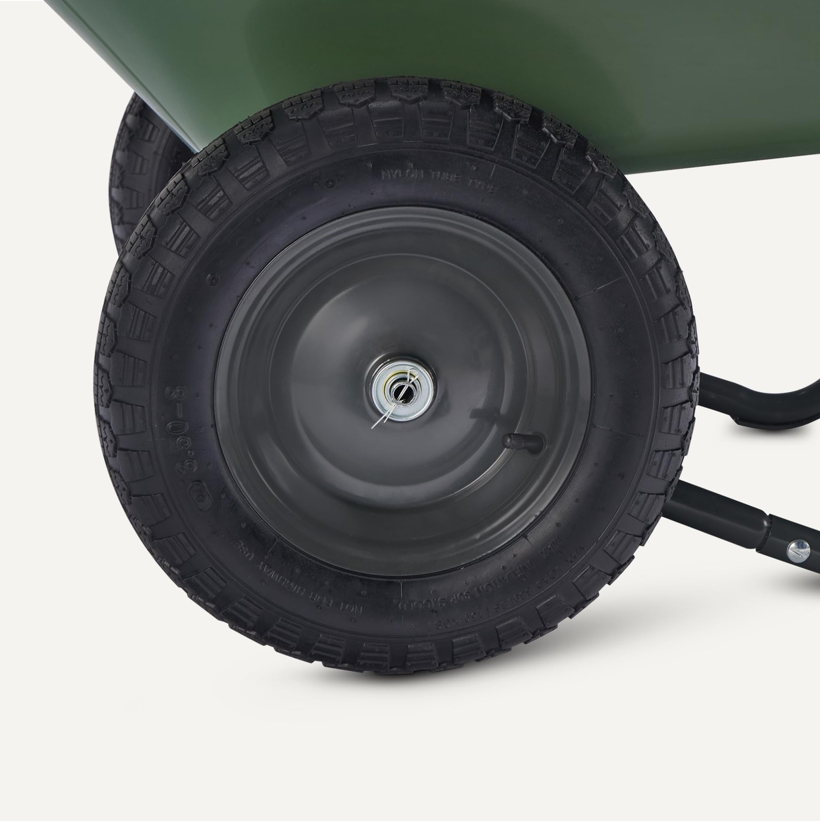 Retailer Basics Garden Wheelbarrow Heavy Duty 330 Pounds Capacity 3.7 Cubic Feet gallery