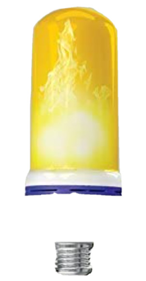 LED Flame Effect Light Bulb Flickering Warm Flame Bulbs E26 Standard Base gallery