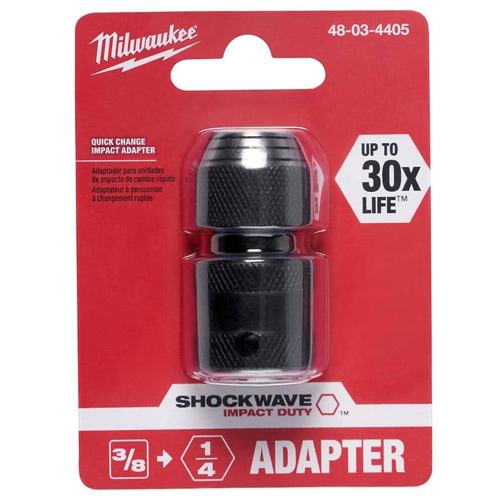 3/8 In. Square X 1/4 In. Hex Shockwave Impact Adapter gallery