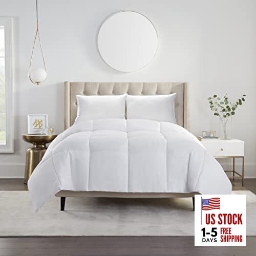 Simply Clean Hypoallergenic Stain Resistant Down Twin/Twin XL White gallery