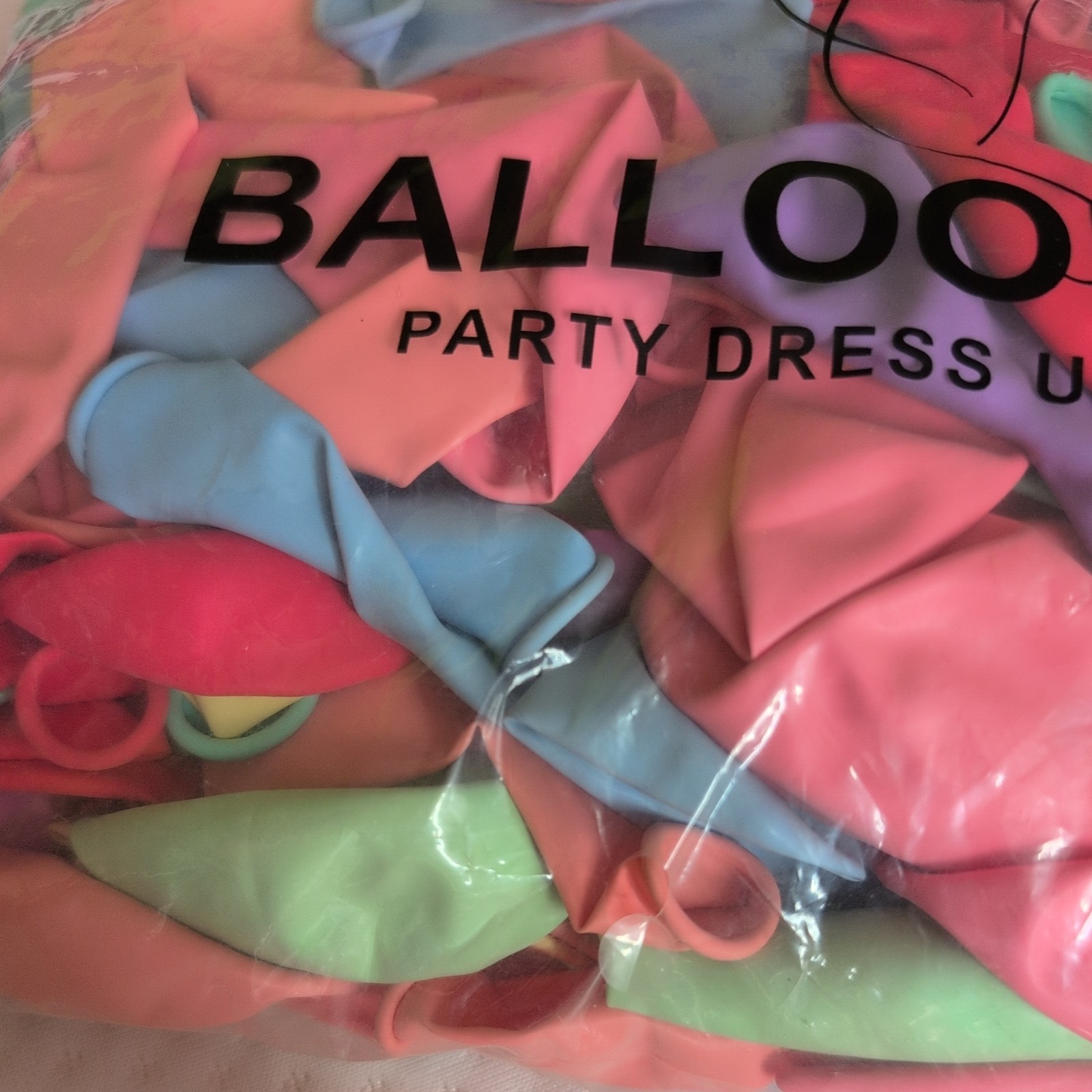 200 X Latex Multi Coloured BALLONS Quality Party Birthday Wedding gallery