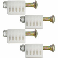 4Pk Deck Mount Bushing & Hardware for Grasshopper ZTR 600 700 900 282575 247280