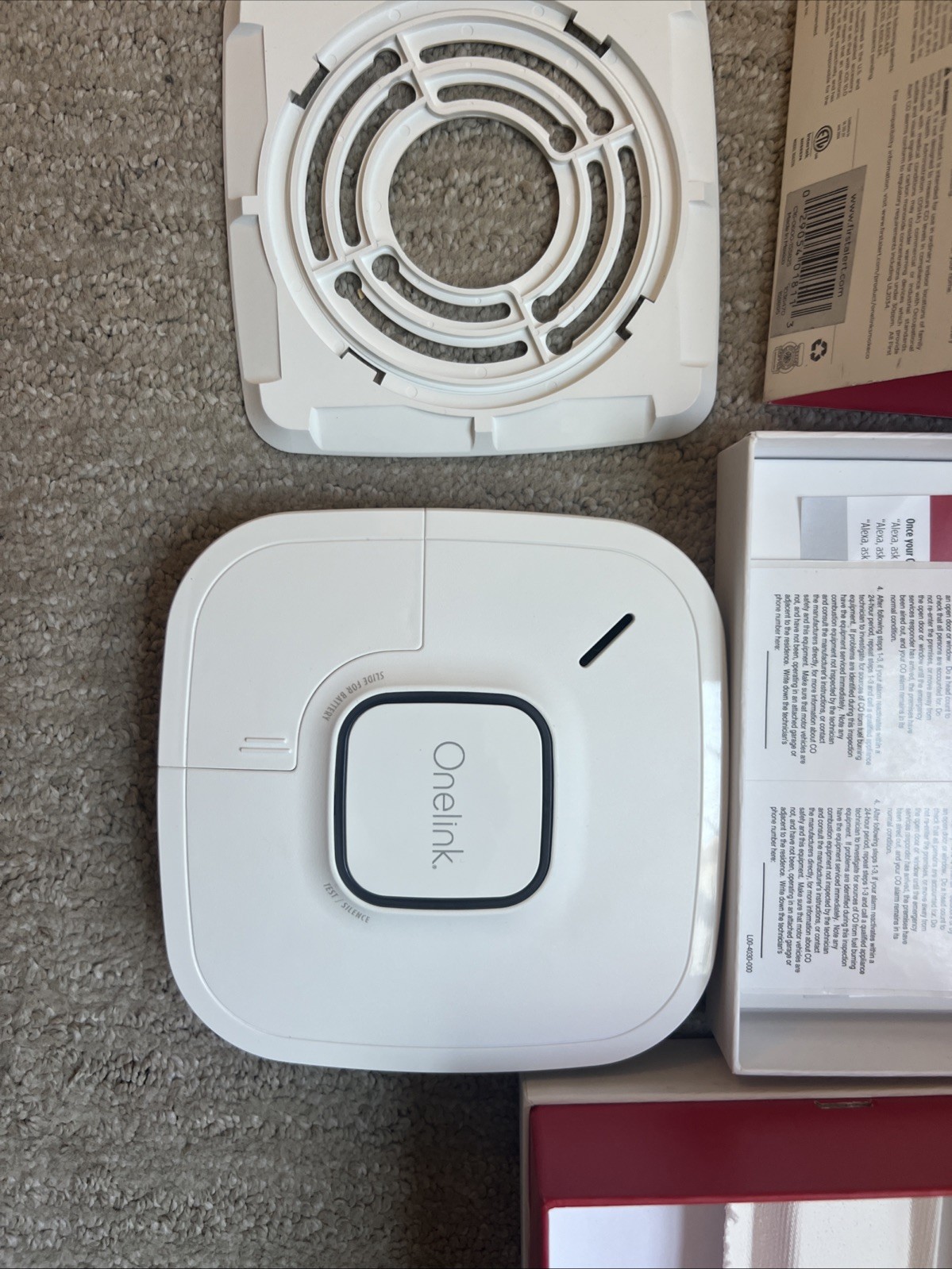 First Alert Onelink 1042136 Smart Smoke/Carbon Monoxide Alarm - PRE-OWNED gallery