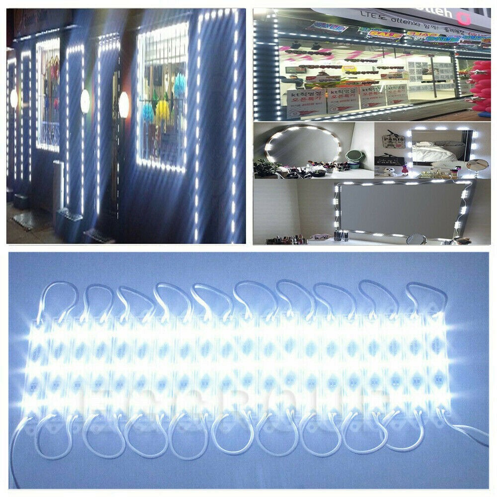 LED Lights for Store Front Window Advertising with Remote Control & Power Supply gallery