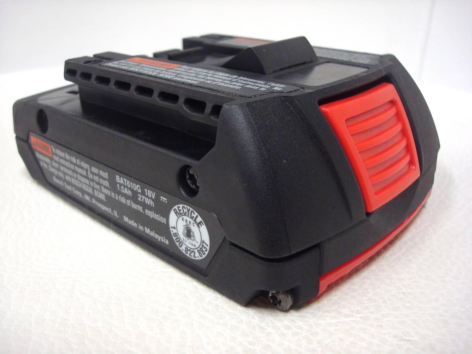 Bosch New Genuine 18V Li-Ion Battery BAT610G Slim Pack 24618 25618 IDH182 IWH181 gallery