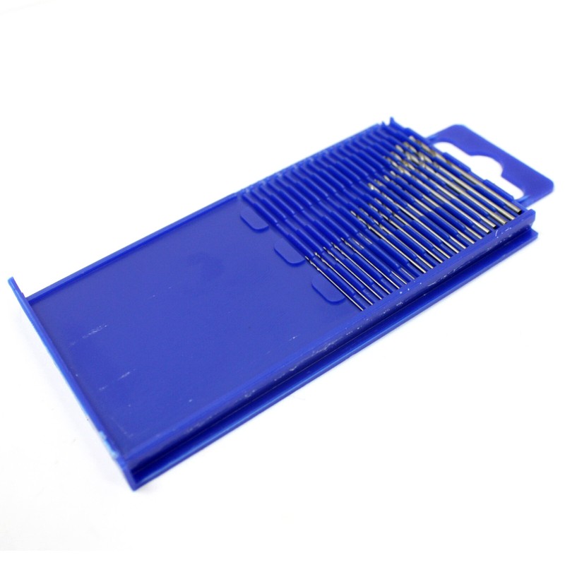 21pc Mini HSS Twist Micro-Drill Bits Set Index 61-80 w/Aluminum Hand Drill hobby gallery