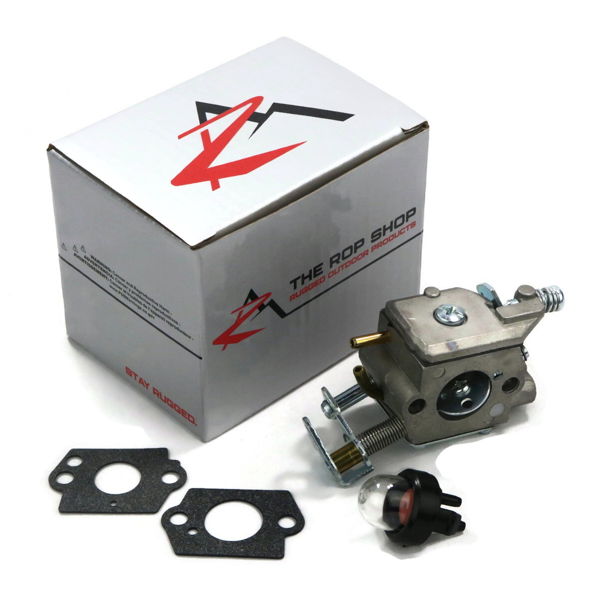 Carburetor with Gaskets & Bulb for Homelite 45cc 18" UT-10946, UT10946 Chainsaw gallery