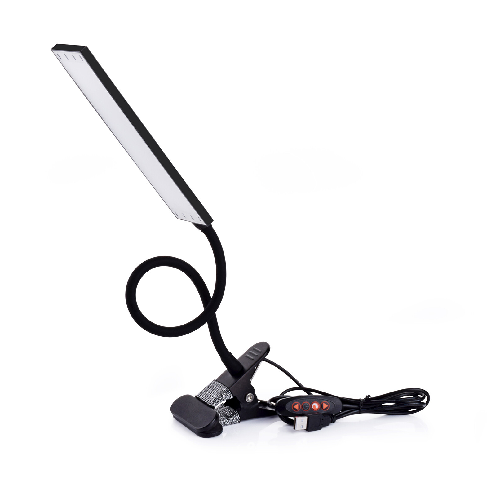 USB Clip-On Lamp USB Desk Lamp Reading Table Lamp LED Light Library Clip Lamp gallery