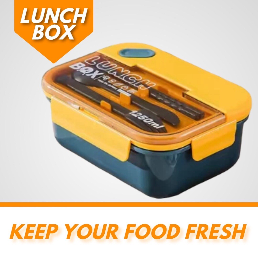 Three Star Invest Lunch Box Container For Any Age . Includes Utensils gallery