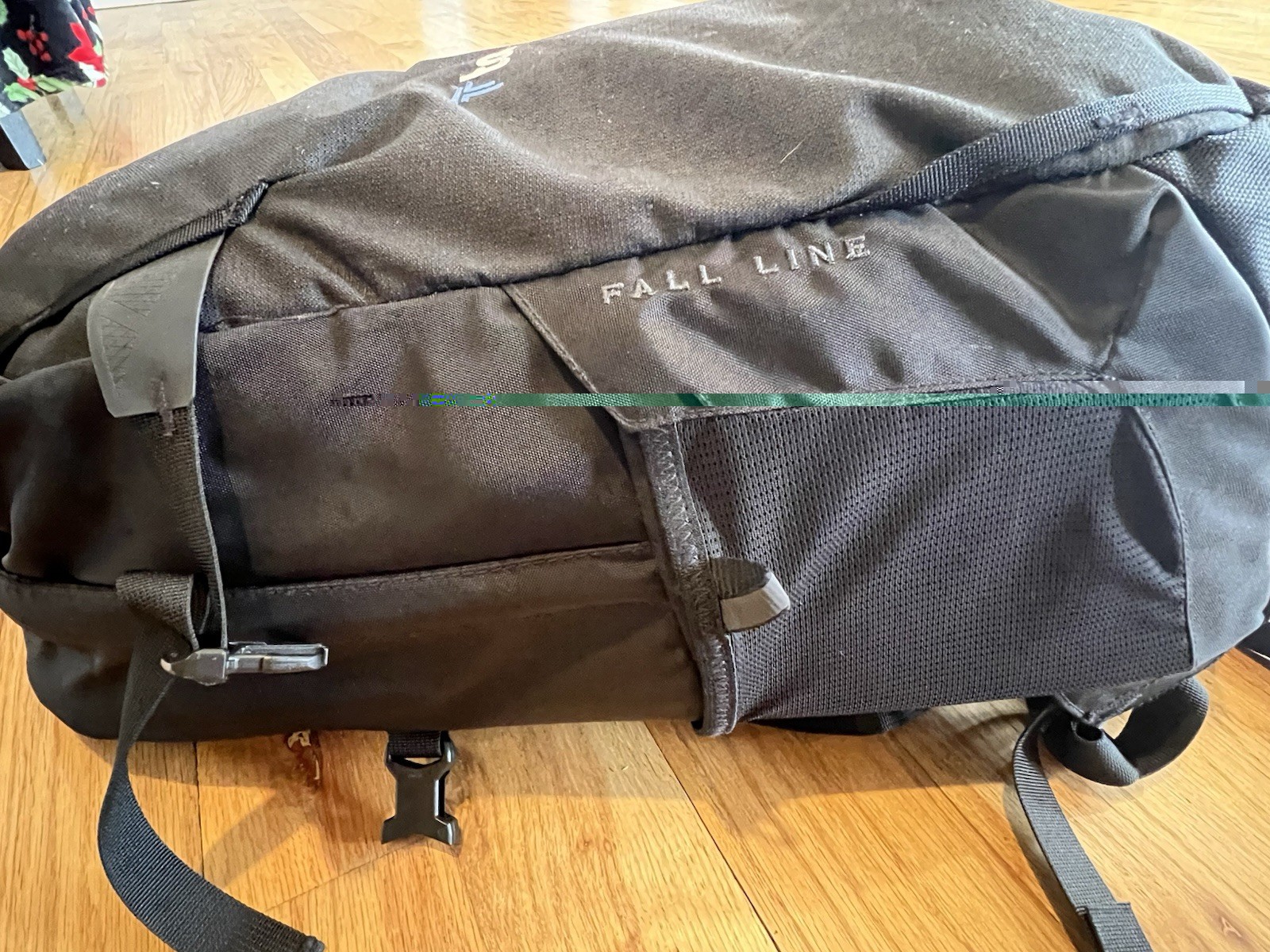 The North Face Fall Line Backpack FlexVent Black Multipurpose Laptop Bag W/Logo  5