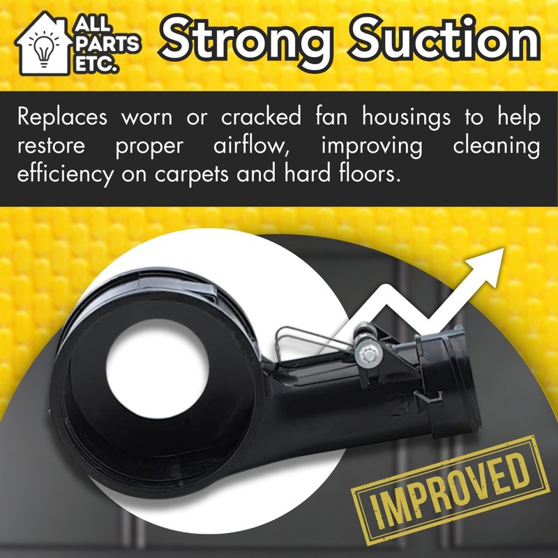 Upright Vacuum Fan Housing Assembly Compatible with Oreck XL & XL2 Select Models gallery