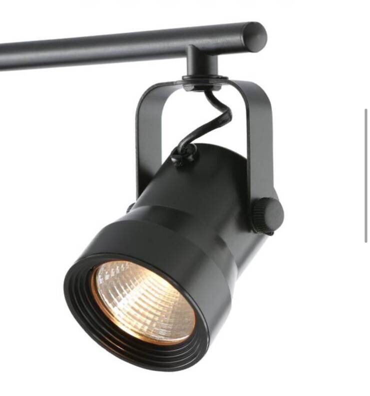 Hampton Bay 4-Light Bronze Directional LED Track Lighting Kit 1001 573 393 gallery