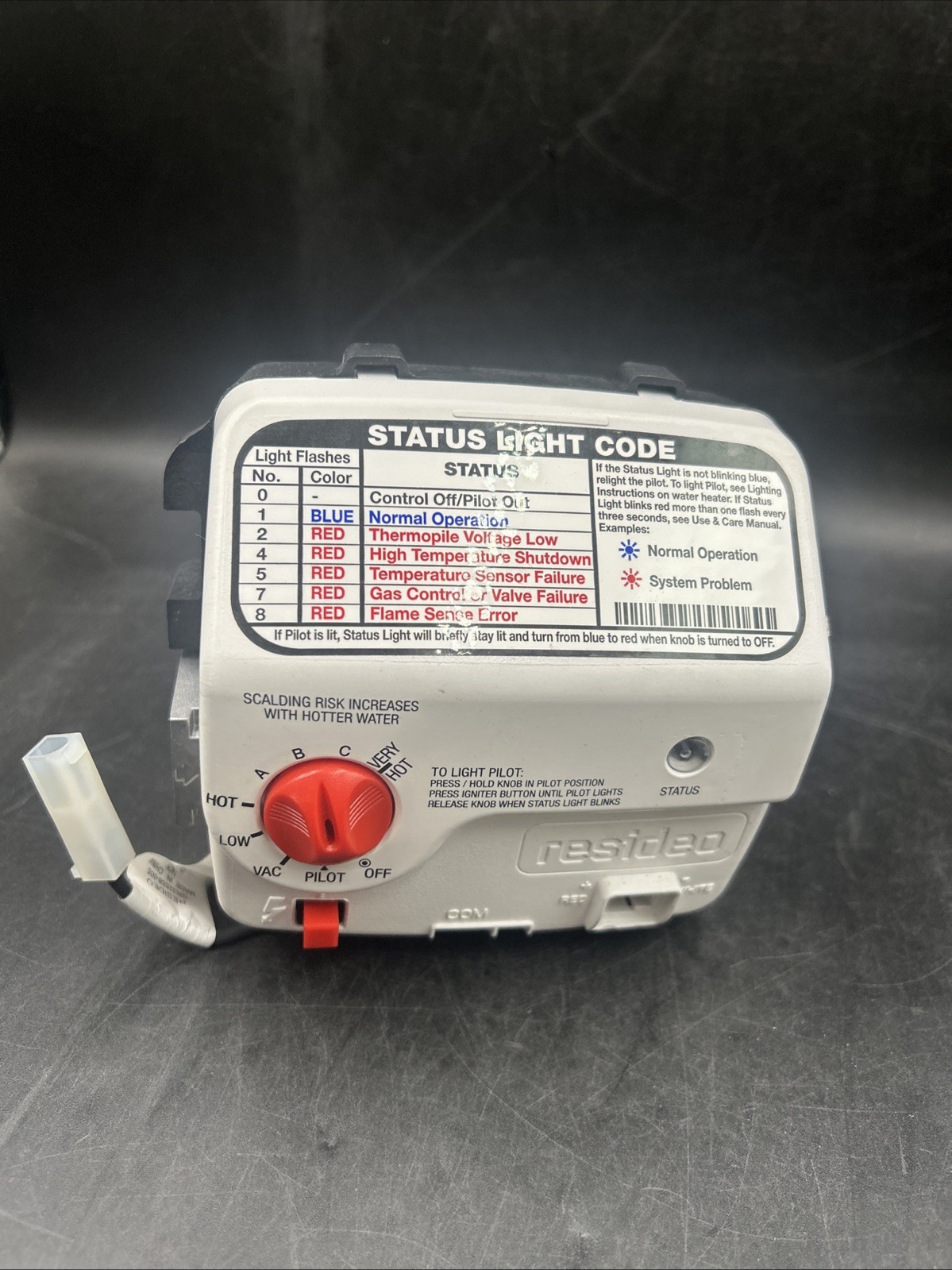 Rheem Protech LP Gas Control Replacement Kit Thermostat Valve for Water Heater gallery