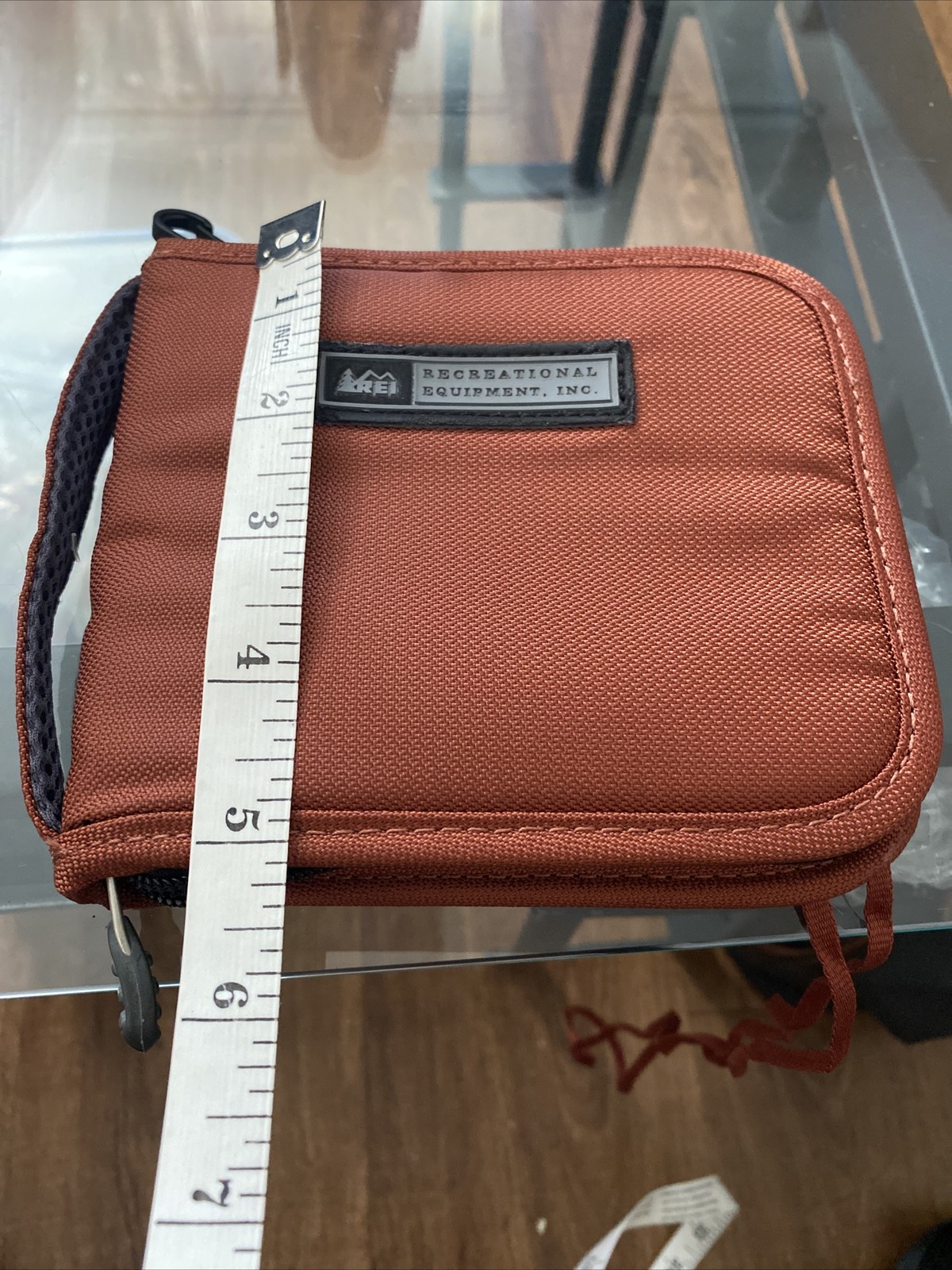 REI Rust-Orange Travel Bag Small 5