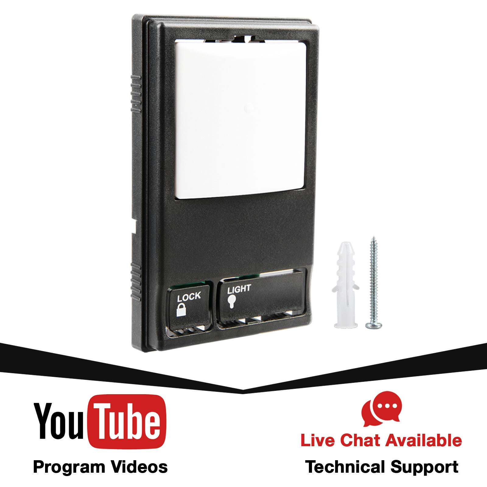 For 78LM LiftMaster Chamberlain Multi-Function Garage Wall Control Remote Keypad gallery
