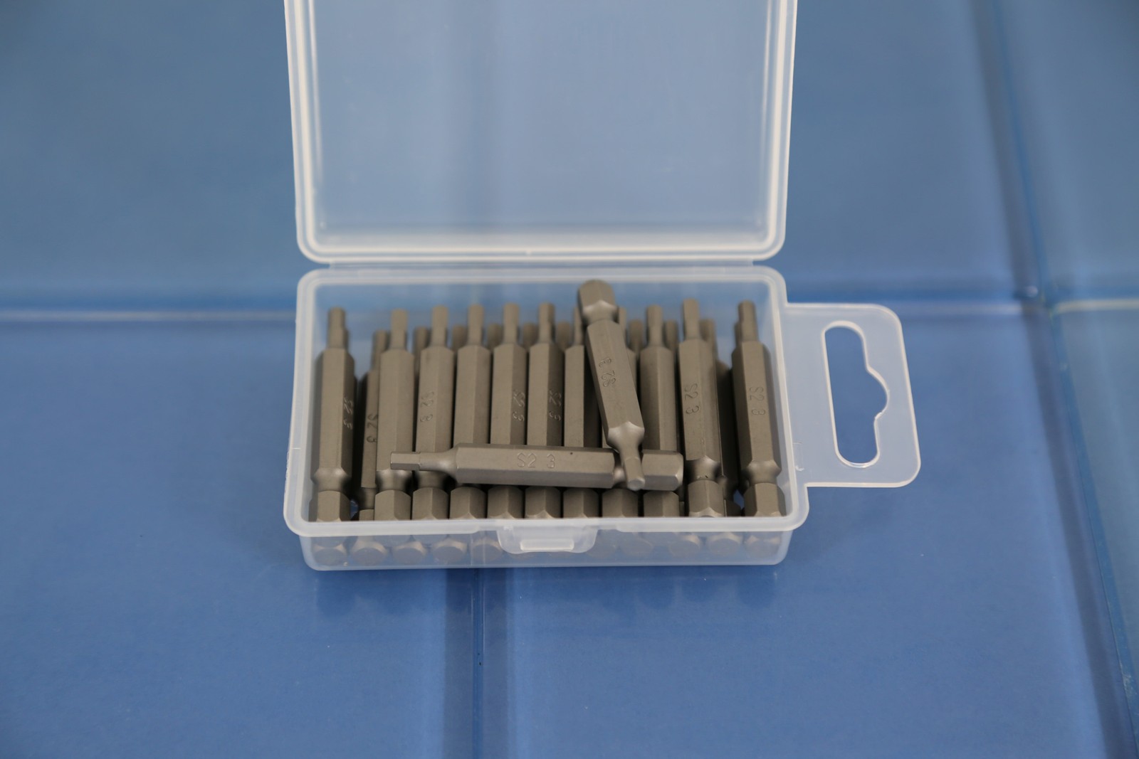TEMO 25 pc 2" H-3 Hex 3mm Screwdriver Insert Bits Hex Shank with Security Slot gallery