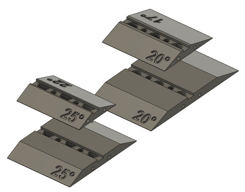 Knife Sharpening Angle Guide | Precise Honing at 4 Fixed Angles for Whetstone gallery