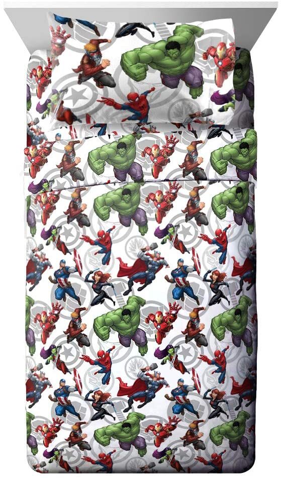 Marvel Avengers Kids Microfiber Sheet Set-AB07G9QDXS53, AB07G9PR5SF3 gallery