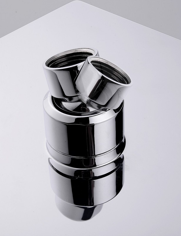 8" High Pressure Square Showerhead with Large Spray Surface- Chrome gallery