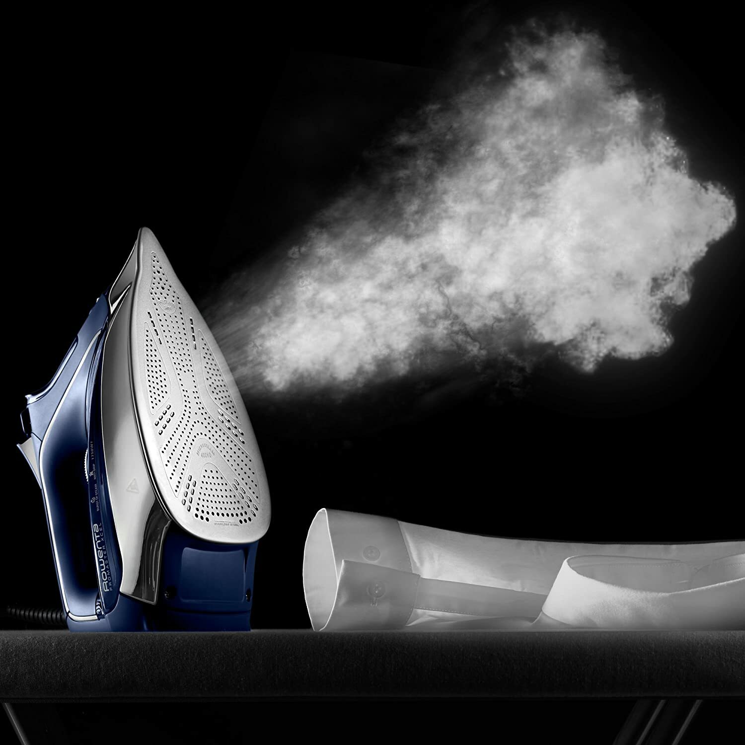 Rowenta DW8260 Pro Master 1750 Watt X-CEL Steam Iron-400 Hole HD Sole Plate gallery