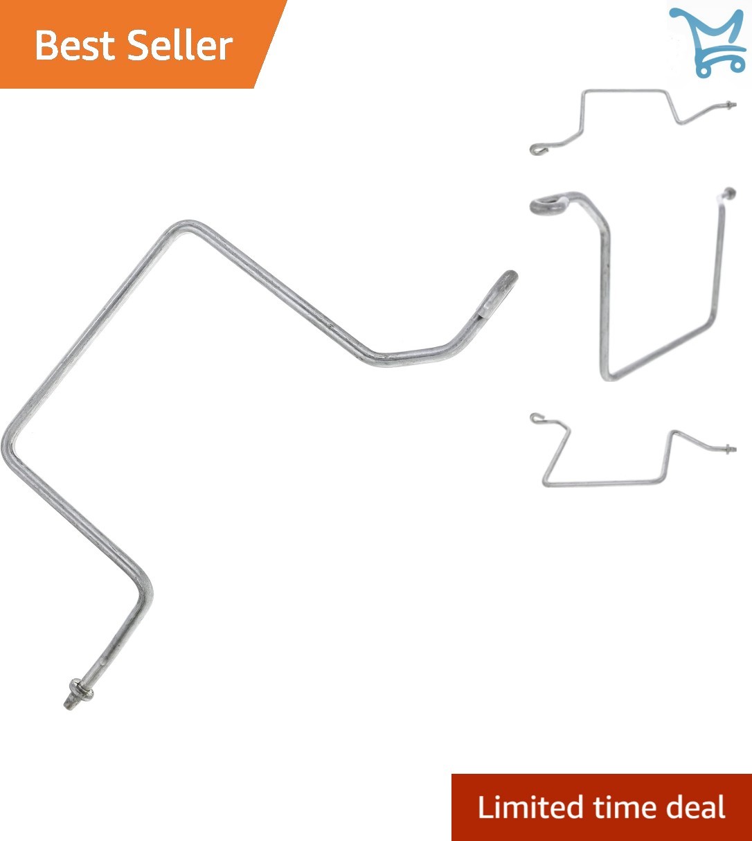 Utv Belt Guide Plastic Replacement Part Silver 16in L Fits Models 13AJ78SS gallery