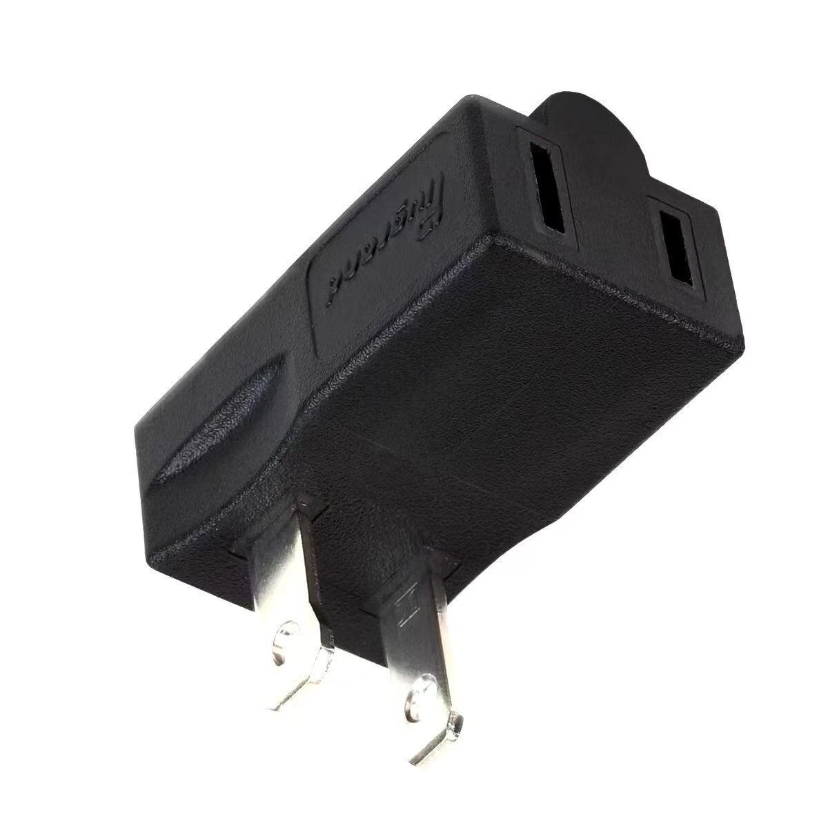 USA Polarized 2-Prong L Type Adapter,Vertical Right Angled Down Angle AC Adapter gallery
