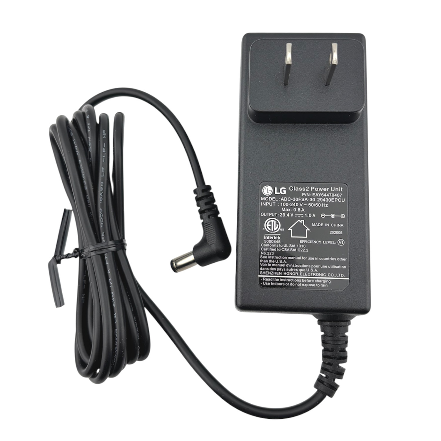 AC Power Adapter Charger Replacement for LG CordZero A9 A900 A902 A905 A906 A907 gallery