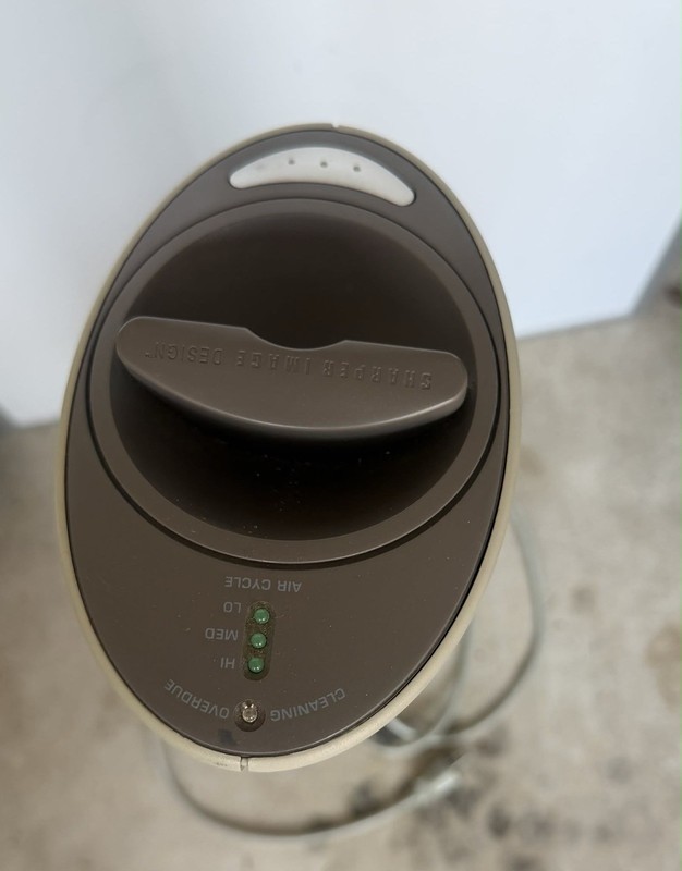Sharper Image Ionic Breeze Quadra Tower Silent Air Purifier Tested & Working gallery