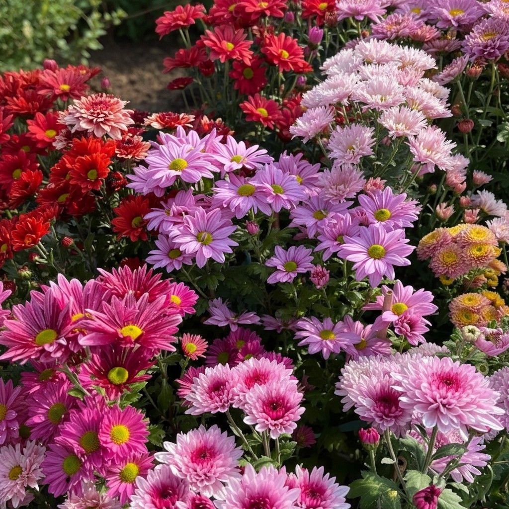 2000 Mixed Chrysanthemum Seeds – Colorful Garden Mums for Outdoor Planting gallery