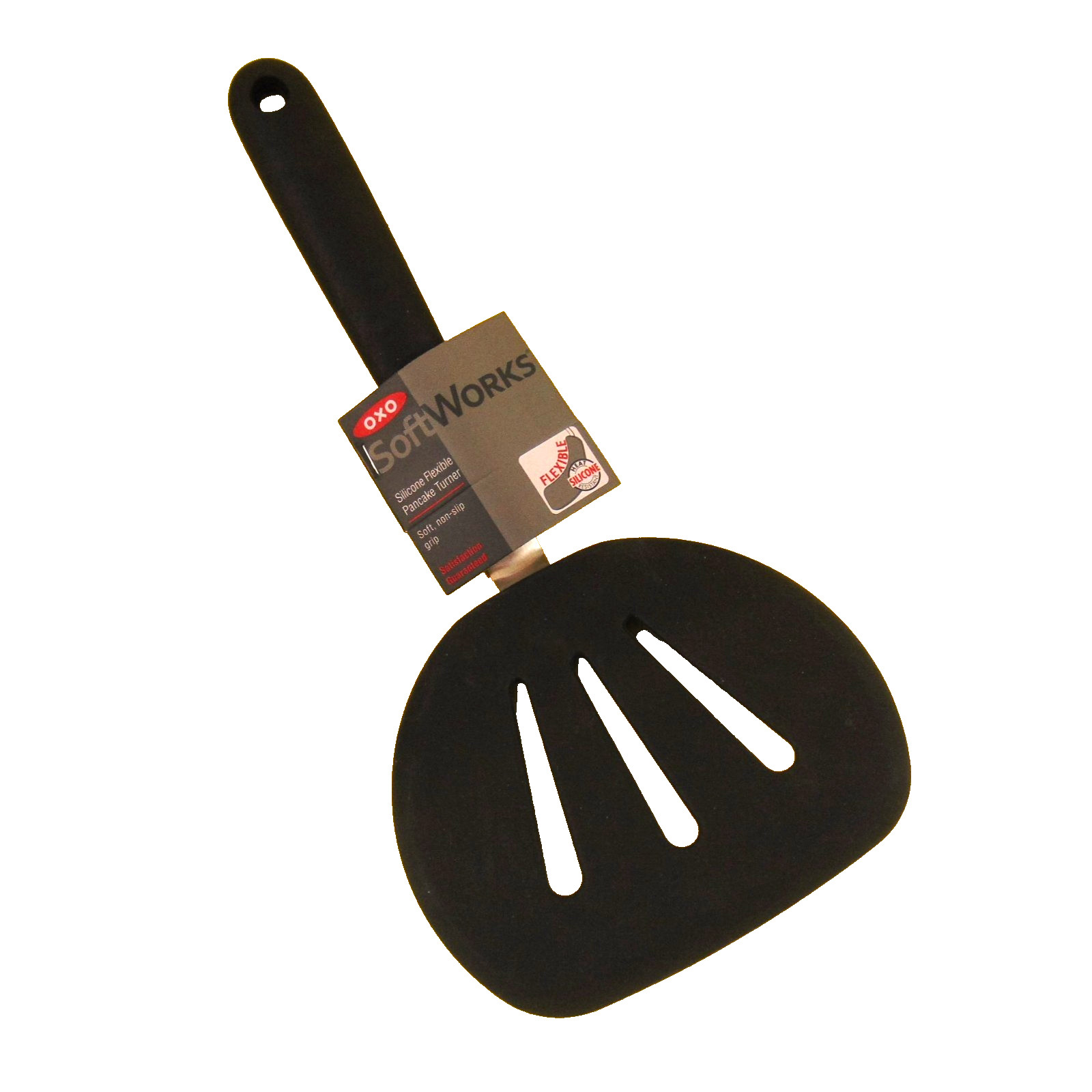 OXO Soft Works Silicone Flexible Pancake Turner Spatula Flipper Wide Head New gallery
