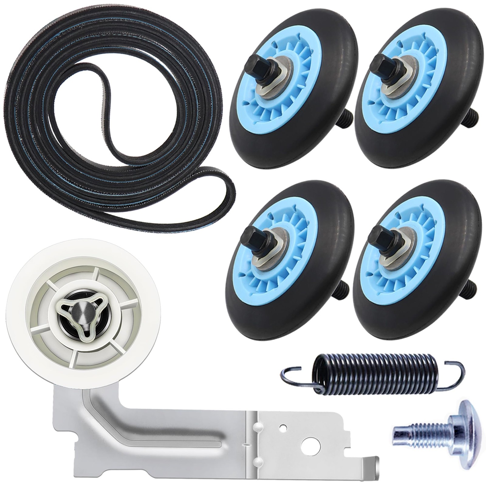 Upgraded Sam-Sung Dryer Repair Kit Compatible Black, Blue, White and Silver gallery